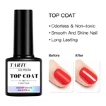 1pc/2pcs/3pcs 8Ml Functional Gel Nail Art Set with Base Coat and Diamond Top Coat,Matte Top ,Soak Off  for Nail Art Design Tool - Image 4