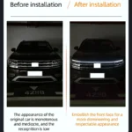 150cm LED Daytime Running Light Scan Starting Car Hood Decorative Lights DRL Auto Engine Hood Guide Decorative Ambient Lamp 12V - Image 3