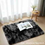 VIKAMA Tie-Dye Plush Carpet Living Room Decoration Soft Fluffy Home Mat Children's Room Baby Crawling Non-Slip Blanket - Image 2