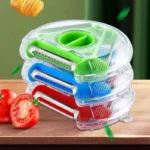 Vegetable Peeler Set 1/3PCS 3-in-1 Julienne Slicer & Grater - Image 7