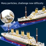 Titanic Building Block Model Micro Brick Cruise Ship Kit - Image 5