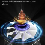 LDPCSJ PRISM 4 RS 12cm ARGB 4 Pin Computer Case Fan Quiet Cooling 12V Large Air Volume 1200RPM for Desktop Gaming PC Build - Image 3