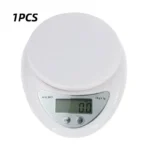 Digital Kitchen Scale 5kg/1g LED Food Weight Measuring Tool - Image 7
