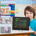 LCD Writing Tablet 11/13/16 Inch Kids Drawing Board - Image 18