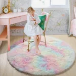 Super Soft Plush Round Rug Mat Fluffy White Carpets For Living Room Home Decor Bedroom Kid Room Decoration Salon Thick Pile Rug - Image 9