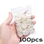 20/200pc Rubber Finger Protector Covers Wear-Resistant Highly Elastic Anti-Slip Latex Finger Cots for Electronics Medical Protec - Image 12