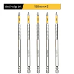 5PCS Upgraded High Hardness And Strong Magnetic Bit 25/50/65/70/90/150mm Non-slip Cross High Hardness Electric Hand Drill Screw - Image 10
