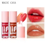 6pcs/set Small bottle Hydrating Jelly Lip Oil long-lasting Moisturizing  smooth shimmering Lip Hydrating Liquid - Image 3