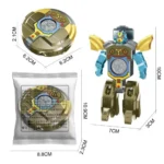Robot Fidget Toy 360° Rotating Transforming Sensory Ball - Image 8