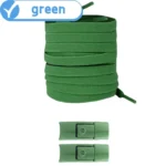 New Without Ties Elastic Laces No Tie Shoe Laces Press Lock Shoelaces Sneaker Kids Adult 8MM Widened Flat Shoelace for Shoes - Image 13
