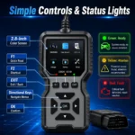 Professional Obd2 Diagnostic Tool for Heavy-Duty Vehicle Repair - Code Reader/Resetter, Supports Real-Time Data Stream, No Battery Required, Compatible with Vehicles from 1996 Onwards (Obdii/Eobd, Mode 6/8), Suitable for Mechanics, DIY Car Repair, Trucks, Motorcycles, Suvs - Compact Design, User-Fri - Image 6